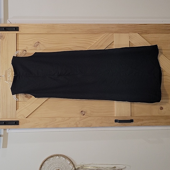 Cynthia Howie for Maggie Boutique | Black Maxi Dress w/ Side Slits | 6 - Picture 5 of 6